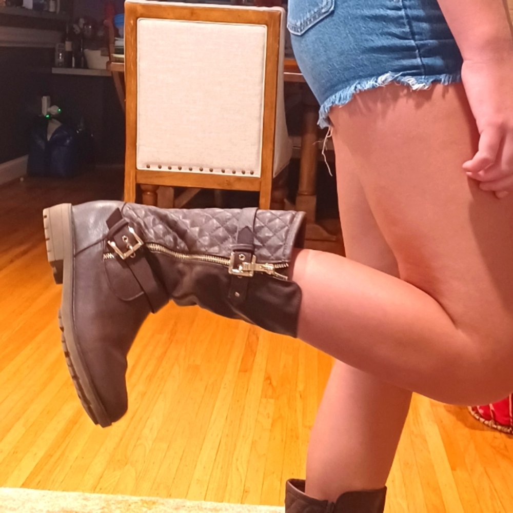 Dreampairs chocolate brown boots